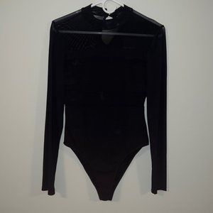 Forever 21 mesh cutout bodysuit